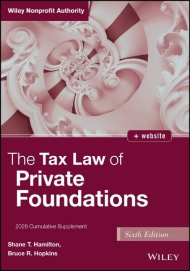 The Tax Law of Private Foundations