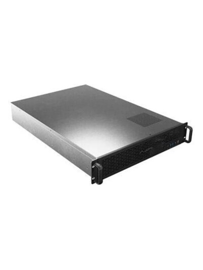 Lanberg rack mountable 2U ATX Kabinett Server Rack Svart SC01 6502 12B