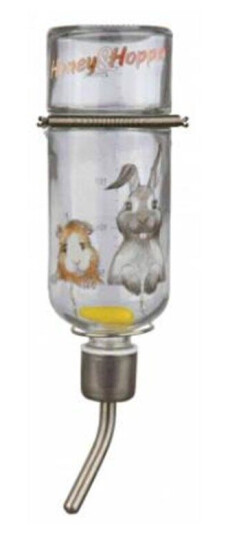 Trixie Honey & Hopper Glass Water Bottle 250 ml