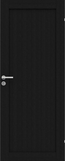 Swedoor Dørbl Unique 01l 8x20 Sort Eik