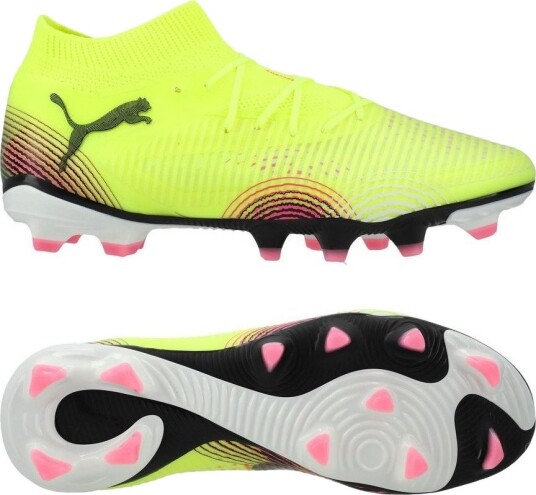 PUMA Future 8 Pro Fg/ag Audacity Gul/PUMA Svart/solen Slo Til Kvinner størrelse 38½