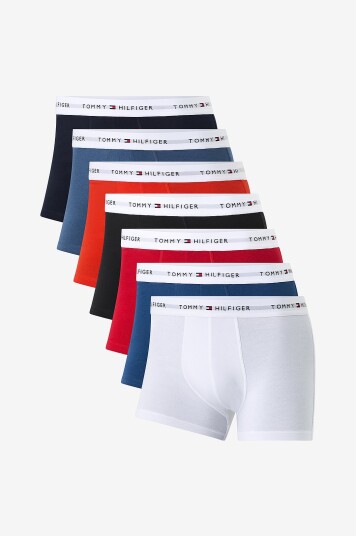 Tommy Hilfiger   Boksershorts Trunk 7 pakning   Svart