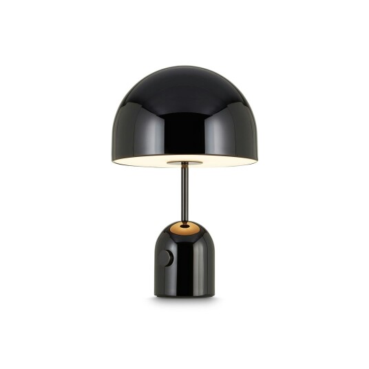 Tom Dixon Bell Bordlampe Spisebord & Barbord Stål Sort BET01BKEU Tom Dixon Bell Bordlampe Spisebord & Barbord Stål Sort BET01BKEU