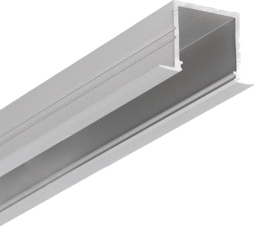 Topmet 1m aluprofil SMART IN16 BC3/U4 Anodisert innfelt LED skinne