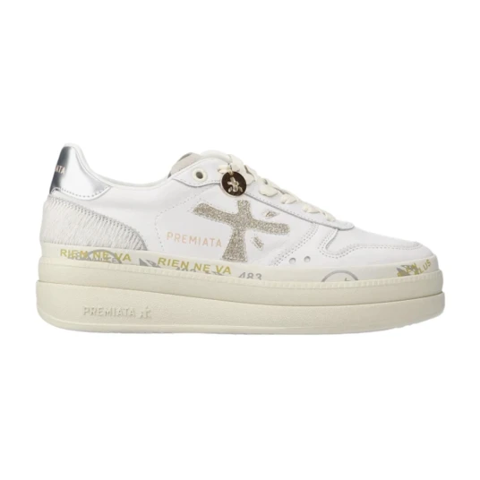 Premiata Dame Sko Hvit 41 EU Premiata Dame Sko Hvit 41 EU