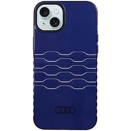 Deksel Audi Iml Magsafe Deksel Iphone 15 Plus / 14 Plus 6,7" Blå/Marineblå Hardcase Au-Imlmip15m-A6/D3-Be