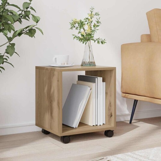 Rulleskap artisan eik 37x33x42,5 cm konstruert tre