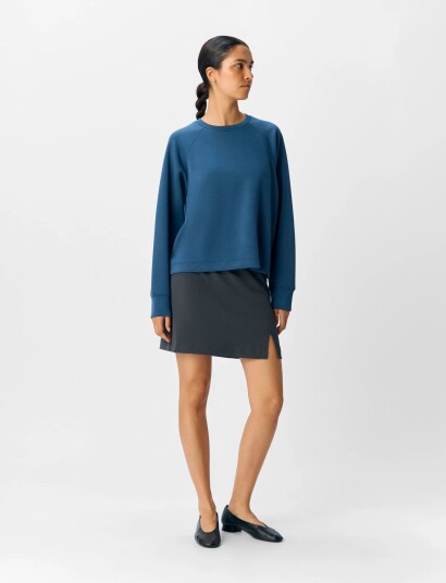 Object Objandrea Re L/S Sweatshirt Noos Blue L