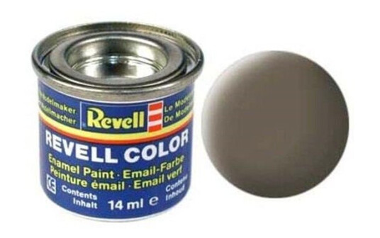 Revell Emalje 14ml Khaki Matt Modellbygging Farge: Brun
