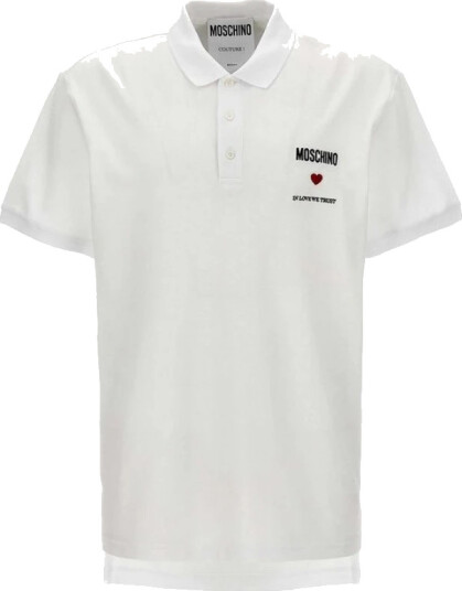 Moschino Herre Topper Hvit L,