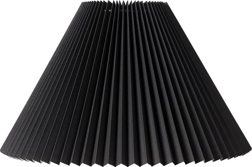 Plissegardin Emma Hacienda Side 30 Cm Sort