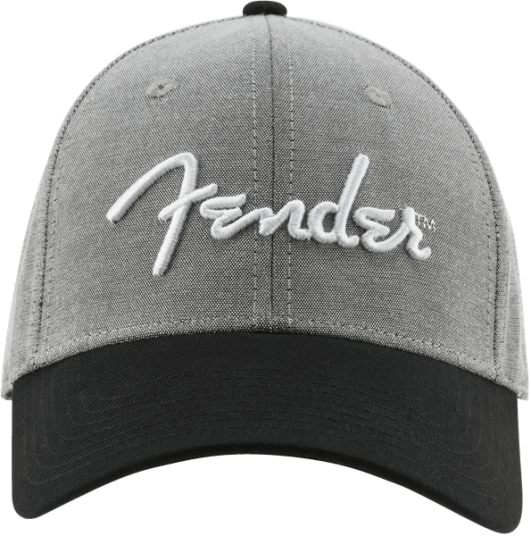 Fender Hipster Gray and Black One Size Fits Most Caps Fender Hipster Gray and Black One Size Fits Most Caps