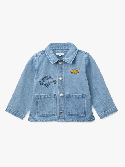 Liewood Kinsley Placement Denim Overshirt Blue 122 Liewood Kinsley Placement Denim Overshirt Blue 122