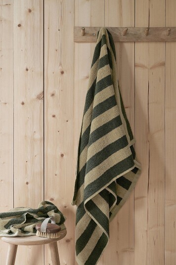 Ellos Home Badehåndkle Saga 70x140 cm Grønn