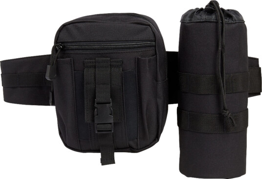 Brandit Allround Midjebeltebag en størrelse Svart Brandit Allround Midjebeltebag en størrelse Svart