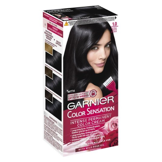 Garnier Hårfarge Garnier Color Sensation Deep Black 1.0
