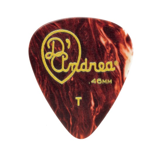 D'Andrea Shell Celluloid 351 Pick Kit Plekter Sett 432-Pakning