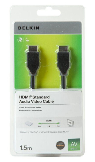 Belkin Standard HDMI-kabel - 1.5 m Belkin Standard HDMI-kabel - 1.5 m