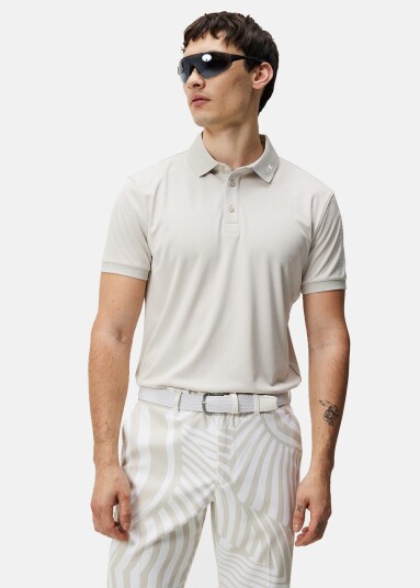 J.lindeberg Tour Tech Reg Fit Polo Moonbeam Xxl Trenings T Shirts