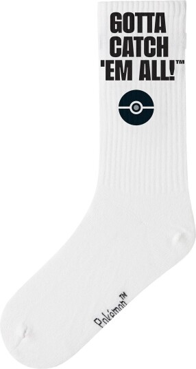 Name It Nkmsunny Pokemon Tennis Sock Sky BRIGHT WHITE 37 39