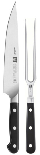 Zwilling Pro Sett med Stekegaffel og Trancherkniv