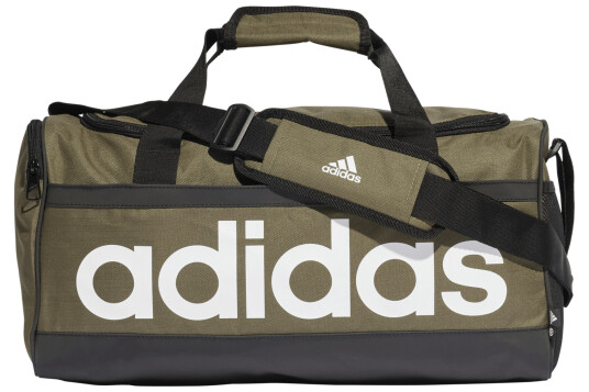 Adidas Essentials Duffel Bag bag One Size Olive Strata/black/w Adidas Essentials Duffel Bag bag One Size Olive Strata/black/w