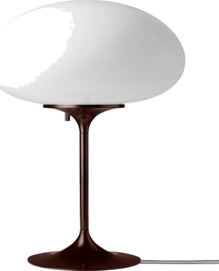 Gubi Stemlite Bordlampe H42 Sort Rød/Opal Gubi Stemlite Bordlampe H42 Sort Rød/Opal