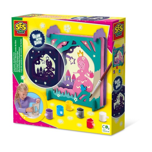 SES Creative Shadow Box Fairytale Glow in the Dark S14137