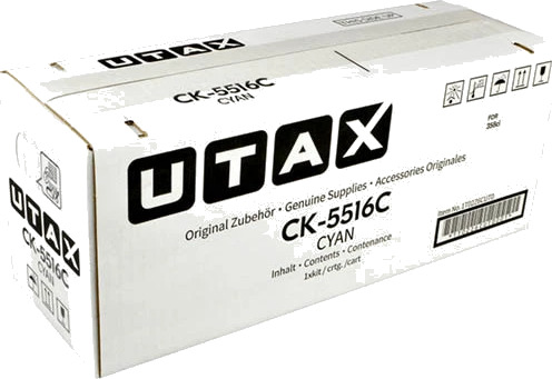 Utax Toner Cyan CK-5516C (10.000 sider) Original Utax Toner Cyan CK-5516C (10.000 sider) Original