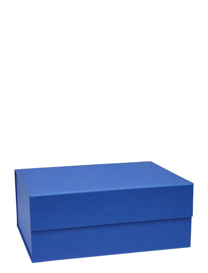 OYOY Living Design Hako Oppbevaringsboks Blue A4 33x25x15cm OYOY Living Design Hako Oppbevaringsboks Blue A4 33x25x15cm