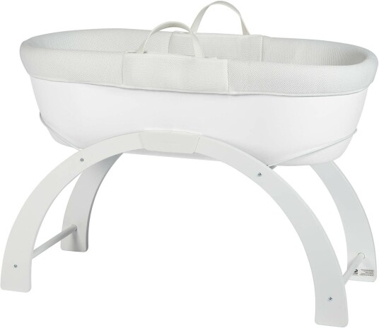 Shnuggle Dreami Moseskurv Sleep System Hvit