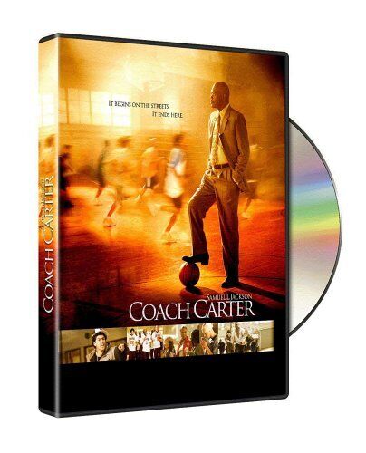 Coach Carter DVD 2005 Samuel L. Jackson, Carter DIR cert 12 Englist Brand New Coach Carter DVD 2005 Samuel L. Jackson, Carter DIR cert 12 Englist Brand New