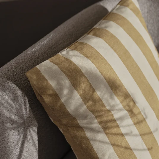 Ferm Living Strand Dekorativ pute Warm Yellow/Parchment