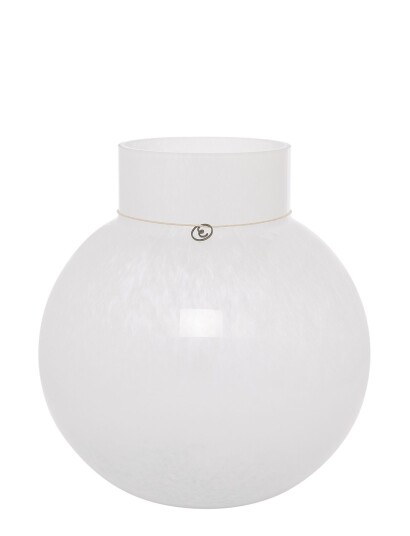 Ernst Glassvase White H25CM