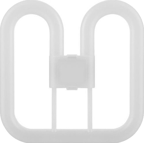 Spl 14W 2D LED pære   GR8 sokkel 2 pin 1680lm opal Direkte/Ballast kompatibel   Kulør : Varm