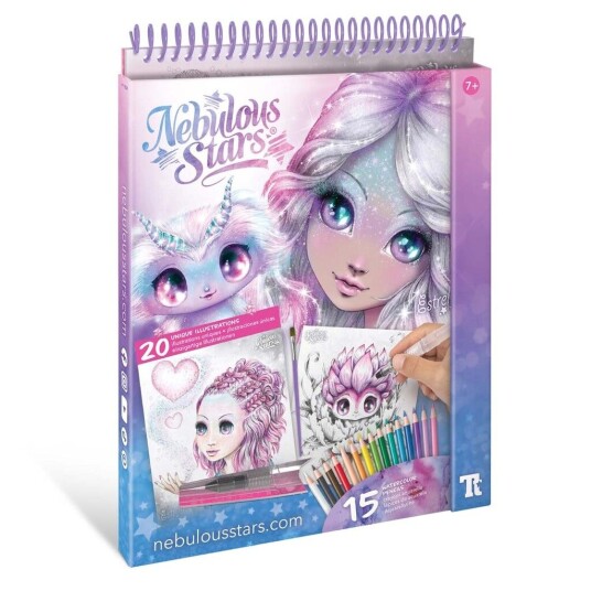 Nebulous Star - Watercoloring Book Set  232-11133 