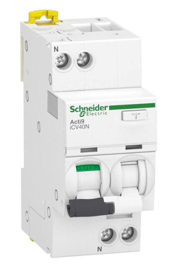 Schneider Electric Acti 9 icv40n 1pn c 10a 30ma asi rcbo (3606489444372)