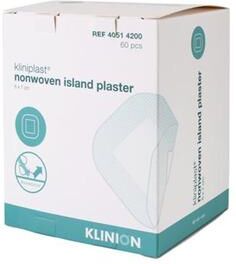 Klinion Wound Care Kliniplast væsketett plaster 6x7cm   60 stk