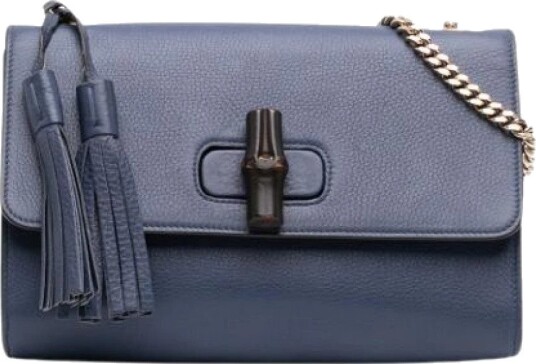 Gucci Vintage Dame Pre owned Blå ONE SIZE,