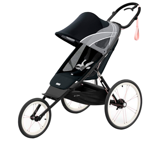 Cybex AVI One Box Løpevogn Black/Pink Cybex AVI One Box Løpevogn Black/Pink