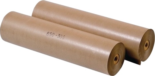 Indpakningspapir Fidele Kraftpapir 60 G 125 Cm X 200 M Brunt