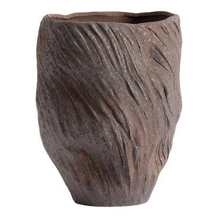 Mud Vase 25 cm Chocolate Mud Vase 25 cm Chocolate