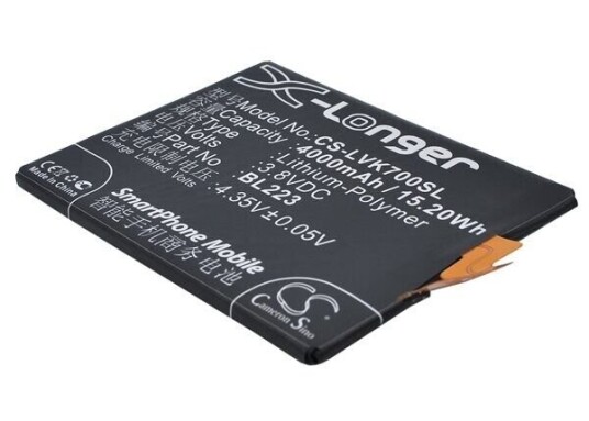 Lenovo K7 batteri (4000 mAh 3.8 V)