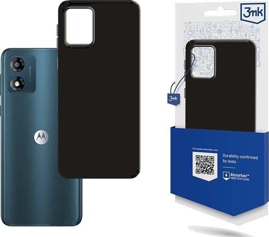 3mk Matt Case til Motorola Moto E13 Svart 3mk Matt Case til Motorola Moto E13 Svart