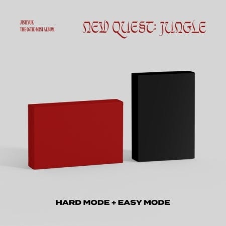 Lee Jin Hyuk  New Quest: Jungle  Random Cover  incl. 84pg Photobook, 2 Postcards, 4Cut Photo, Tutorial Card, Message Card, 2 Photocards, Circle Card + Folded Poster  CD