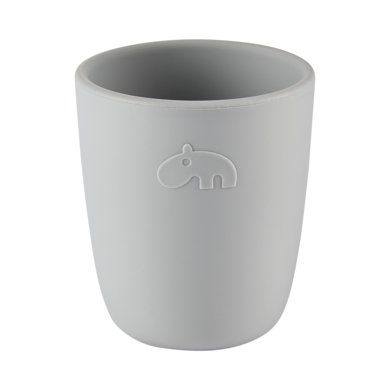 Utført av Deer ™ Drikkekopp mini grå silikon