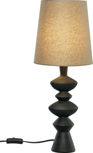 Aneta Lighting Bordlampe Nina Svart Bordlamper