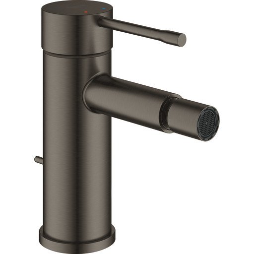 Grohe Essence bidétbatteri Med bunnventil, Brushed Hard Graphite Grohe Essence bidétbatteri Med bunnventil, Brushed Hard Graphite
