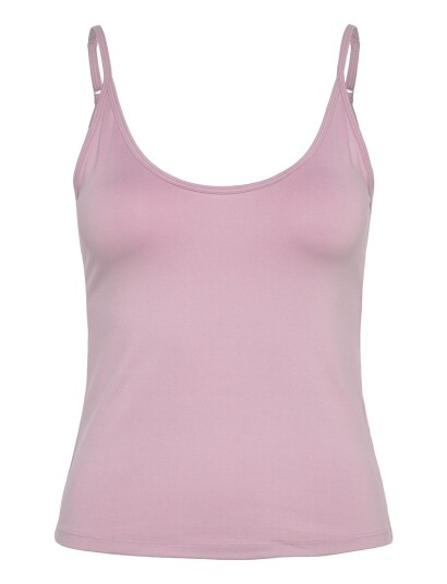 Gina Tricot Soft Strap Yoga Singlet - Pink - S