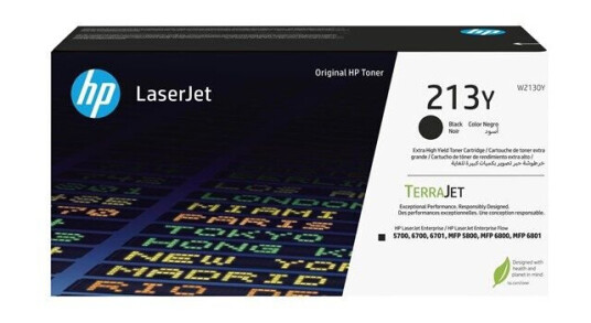 HP 213Y / W2130Y - Black Toner - Extra High Yield - Laser toner Svart HP 213Y / W2130Y - Black Toner - Extra High Yield - Laser toner Svart